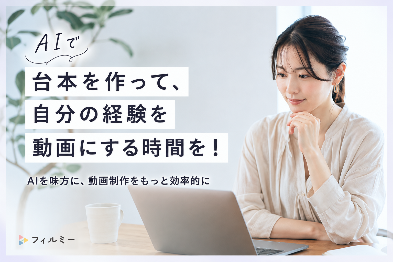 AIで台本を作って、自分の経験を動画にする時間を半分にする方法