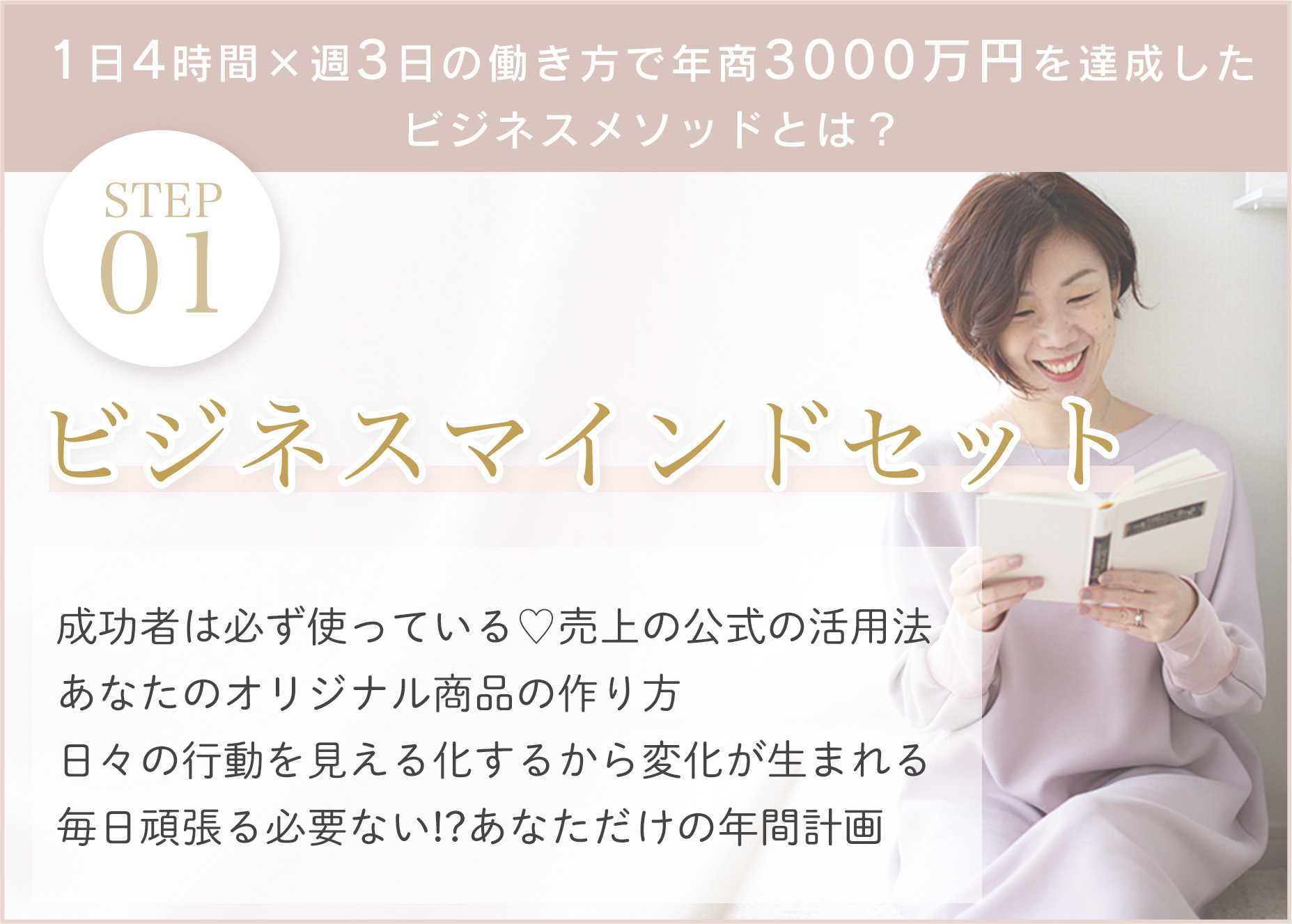 【STEP01】ビジネスマインドセット