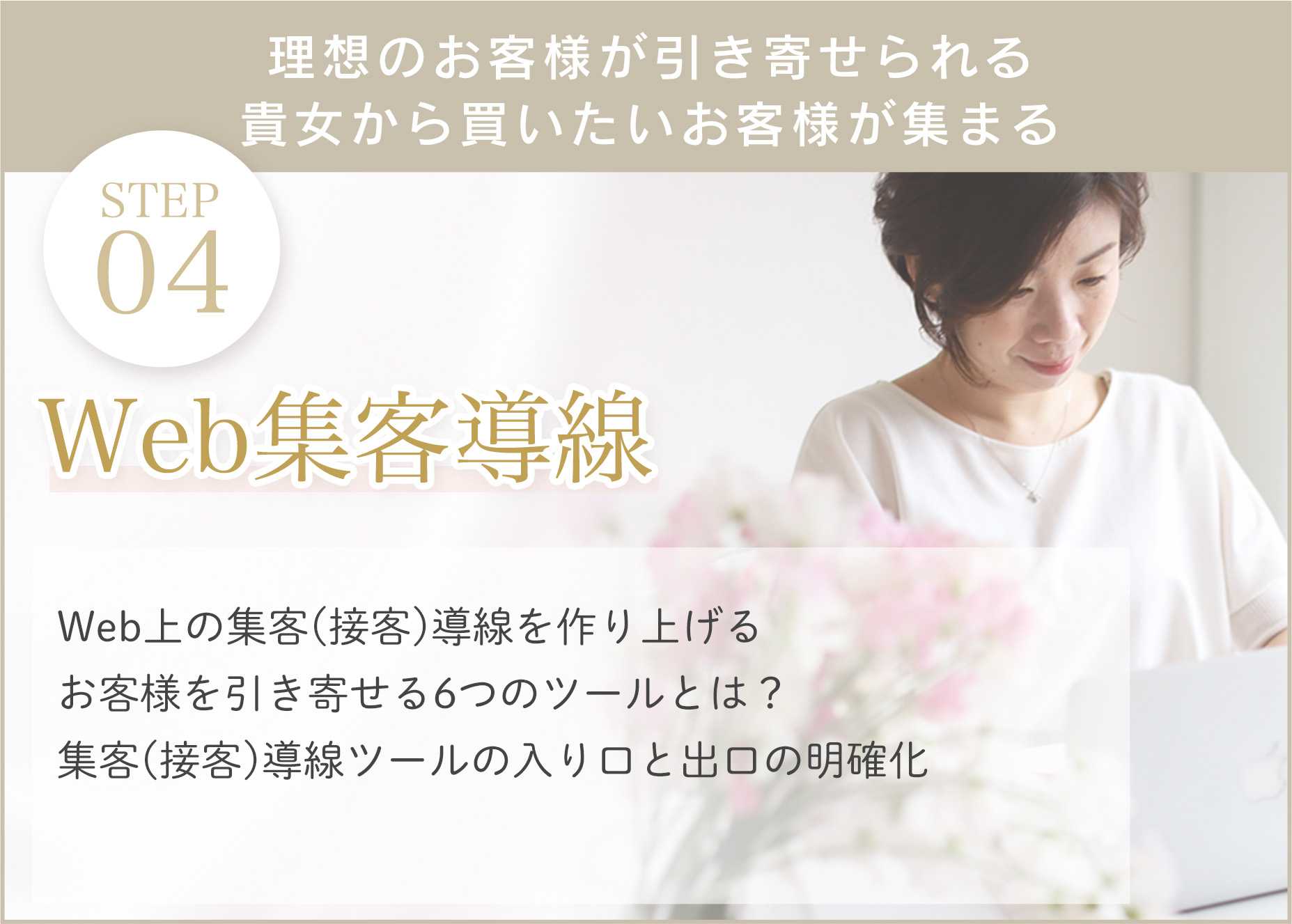 【STEP04】Web集客導線